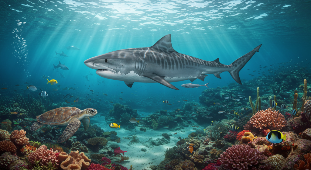 tiger sharks
