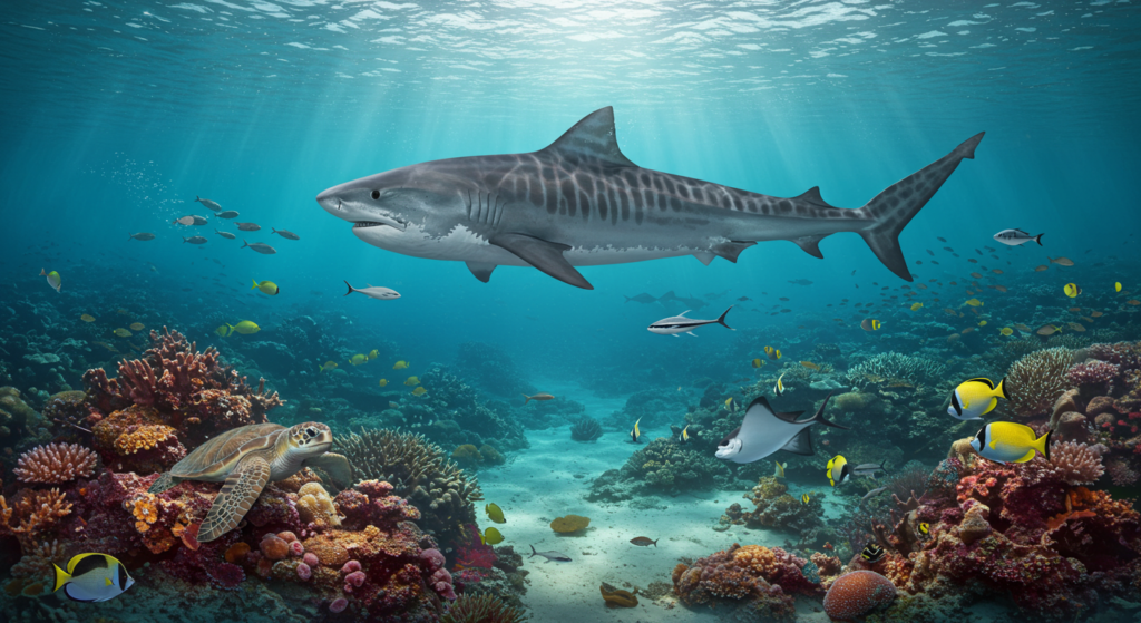tiger sharks
